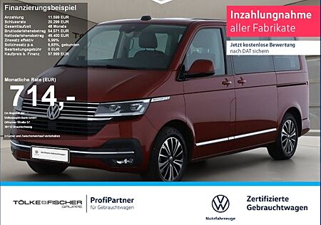 VW T6 Multivan Volkswagen T6.1 Multivan Highline 4Motion AHK Stand.LED NAV