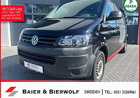 VW T5 Transporter Volkswagen lang 9 Sitzer DSG Scheckheft