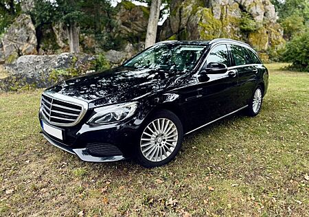 Mercedes-Benz C 200 T EXCLUSIVE/SCHIEBEDACH/HELLGRAU VOLLLEDER