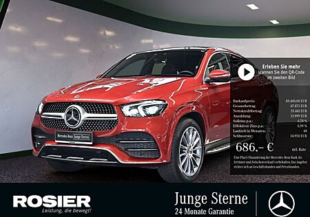 Mercedes-Benz GLE 350 de 4M Coupé AMG Line AHK Distr Pano Burm