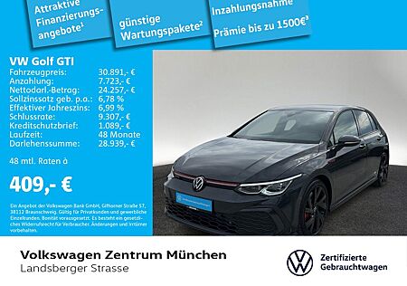 VW Golf Volkswagen VIII GTI 2.0 TSI AHK ACC LED+ Navi Rear Vie