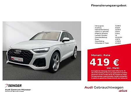 Audi Q5 55 TFSI e S line quattro MMI Matrix Pano