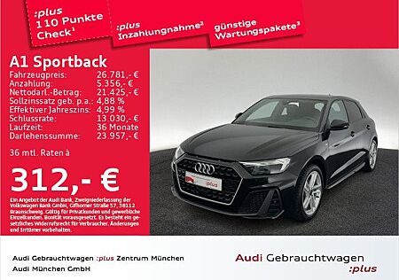 Audi A1 Sportback 35 TFSI S tronic 2x S line LED/Navi