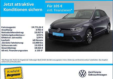 VW Polo Volkswagen 1.0 TSI Move LED NAVI SITZHEIZUNG PDC KLIMA