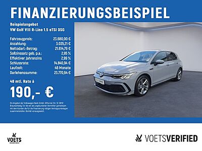Volkswagen Golf VIII R-Line 1.5 eTSI DSG LED+RearView+SHZ