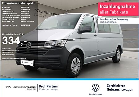 VW T6 Transporter Volkswagen T6.1 Transporter 2.0 TDI Kombi FWD lang AHK Navi