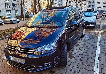 VW Sharan Volkswagen 2.0 TDI Automatik DSG AHK Highline Voll