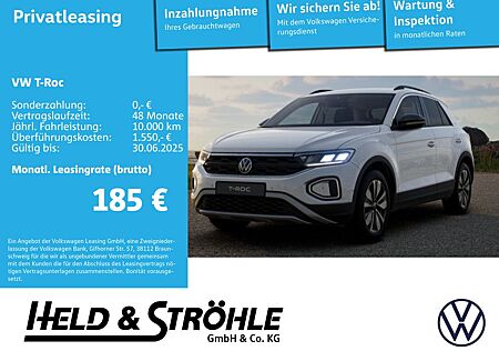 VW T-Roc Volkswagen Goal 1.0 l TSI OPF 85 kW 6-Gang KAM