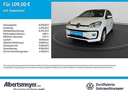 VW Up gebraucht kaufen VW Up Volkswagen ! move ! 1.0 +KLIMA+SITZHEIZUNG+ZV+BLUETOOTH
