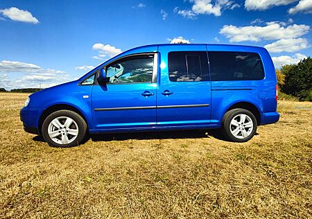 VW Caddy Volkswagen Maxi, 7-Sitzer, 1. Hand, Scheckheft + Zub.