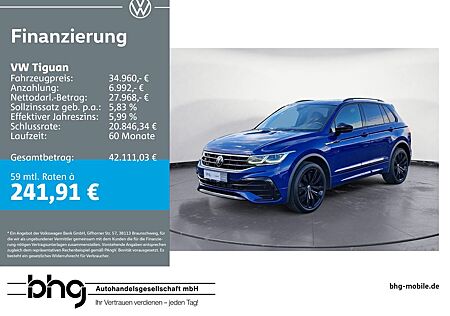 VW Tiguan Volkswagen 2.0 TSI OPF 4Motion DSG R-Line BlackStyle