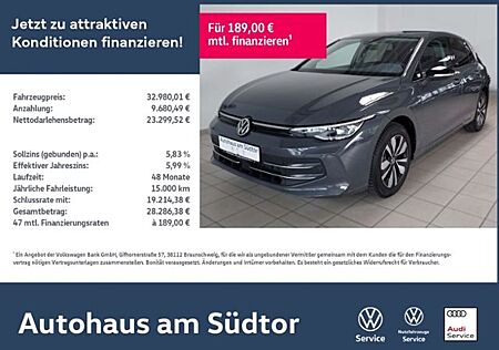 VW Golf Volkswagen VIII "GOAL" 2.0 TDI DSG | LED AHK RFK ACC