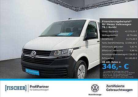 VW T6 Kombi Volkswagen T6.1 Kombi 2.0TDI lang LR NAVI 9-Sitzer AHK PDC