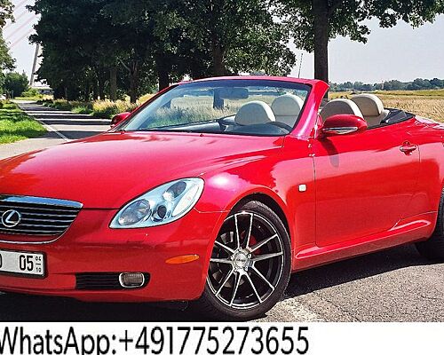 Lexus SC 430 V8*Aut*Led*Garage*S-Heft*Zahnriemen neu*