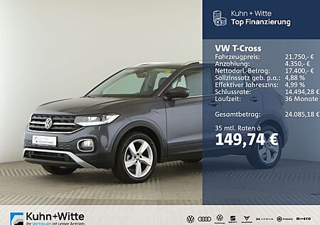 VW T-Cross Volkswagen 1.0 TSI Style *LED*PDC*Navi*AppleCar*