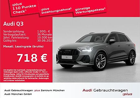 Audi Q3 40 TFSI qu. S tronic S line AHK/Virtual+/SONO