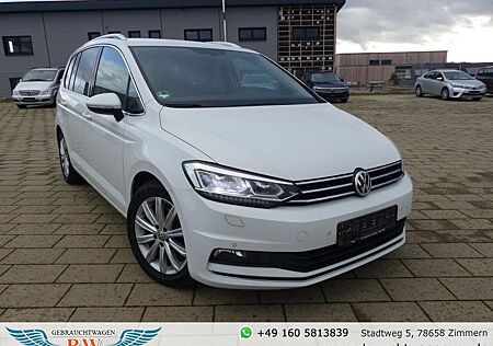 VW Touran Volkswagen Highline 7SITZER+LEDER+NAVI+LED