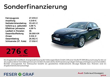 Audi A3 Sportback 30TFSI S tronic SHZ/CarPlay/LED/PDC