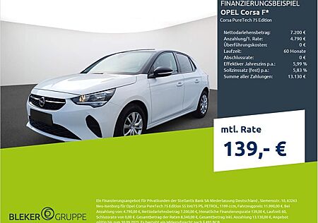 Opel Corsa F PureTech 75 Edition