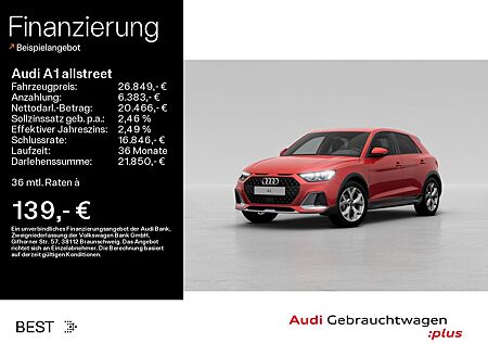 Audi A1 allstreet 30 TFSI S-LINE*NAVI-PLUS*LED*VIRTUA