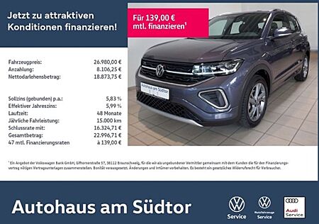 VW T-Cross Volkswagen R-Line 1.0 TSI | LED RFK ACC Navi