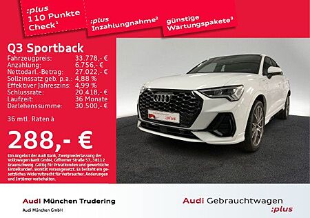 Audi Q3 Sportback 45 TFSI e S tronic S line MMI+ LED