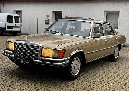 Mercedes-Benz 450 SEL*H-ZULASSUNG*GRÜNES LEDER*SCHIEBEDACH