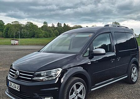 VW Caddy Volkswagen 2,0TDI 75kW BMT DSG Alltrack, Campingbett