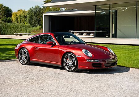 Porsche 997 .1 TARGA 4S/PTS/MANUAL/CARBON/FULL LEATHER