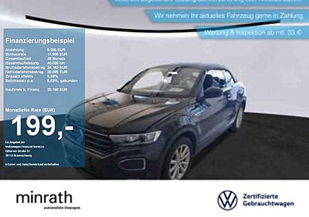 VW T-Roc Volkswagen Cabriolet 1.5 TSI R-Line Black CarPlay ACC