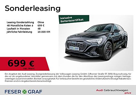 Audi Q8 Sportback e-tron 50 2x S line /Matrix/HuD/B&O