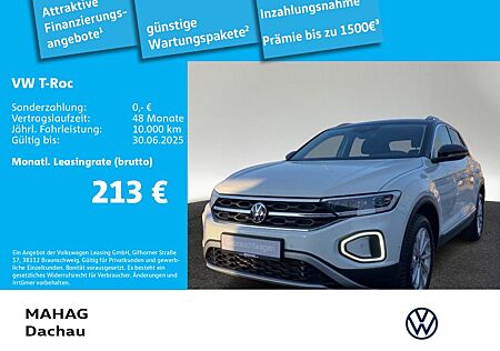 VW T-Roc Volkswagen 1.5 TSI STYLE Navi LED+ AHK DSG
