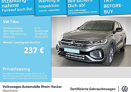 VW T-Roc Volkswagen 2.0 TDI R-Line DSG AHK Navi Kamera uvm