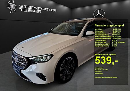 Mercedes-Benz E 220 d T AVANTGARDE+MBUX+PANO+DIST+AMBIENTE+AHK