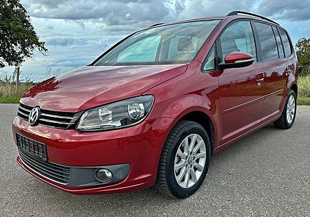 VW Touran Volkswagen TDI Tüv+Au Neu Scheckheft AHK Alufelg