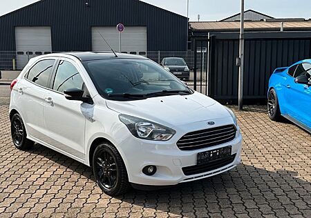 Ford Ka + Black / White*1.HAND*KLIMAAUTO*SHZ*PDC*ALLWE