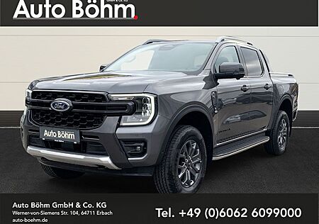 Ford Ranger gebraucht kaufen Ford Ranger Wildtrak, V6, AHK+eRollo+ACC+LED+360+B&O+