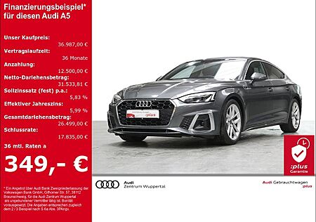 Audi A5 SPORTBACK 40 TDI QUATTRO S-LINE STANDHZG ACC
