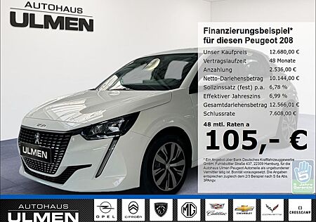 Peugeot 208 Active PureTech EU6d 75 LED Apple CarPlay An