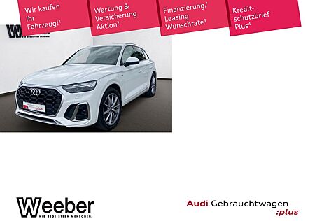 Audi Q5 quattro S line Panodach AHK Navi LED Leder
