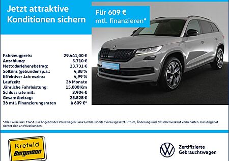 Skoda Kodiaq 2.0 TDI Sportline 4x4 NAVI KAMERA SHZ PDC