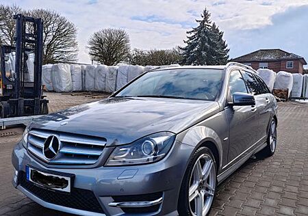 Mercedes-Benz C 200 AMG LINE, STEUERKETTE NEU! ,TÜV NEU! ,TOUCH NAVI