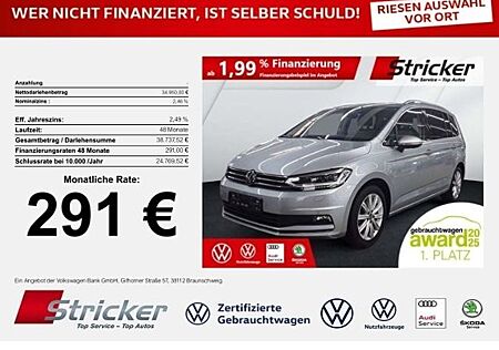 VW Touran Volkswagen Highline 2.0TDI DSG 291,-ohne Anzahlung 7