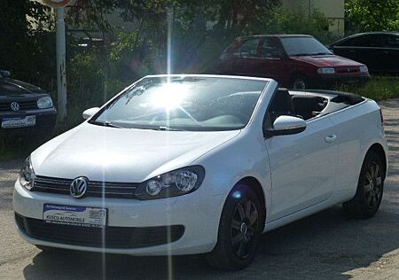 VW Golf Volkswagen VI Cabriolet-KLIMA-SCHECKHEFT