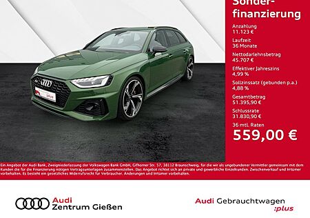 Audi RS4 Avant 2.9 TFSI quattro Black Design-Paket RS