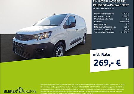 Peugeot Partner Elektro Premium
