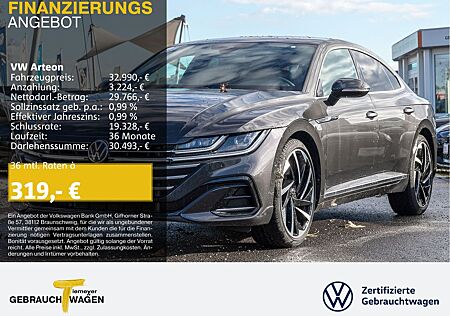 VW Arteon Volkswagen 2.0 TDI DSG 4M R-LINE IQ.LIGHT ST.HEIZ AH