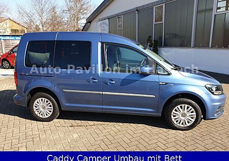 VW Caddy Volkswagen TSI Camper Doppelbett Klima Bluetooth