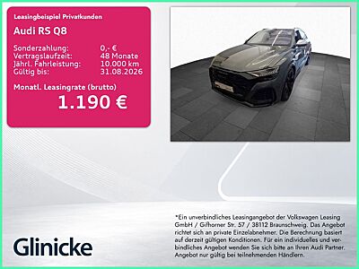 Audi RS Q8 4.0 TFSI qu. Matrix B&O Pano HuD AHK 360°