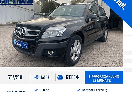 Mercedes-Benz GLK 200 CDI*1.Hand*Rentner Fahrzeug*AHK*TÜV NEU*